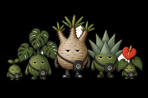 植欲マップのキャラクターたち